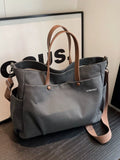 Canvas Tote Crossbody Bag