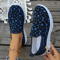 Round Toe Platform Slip-Ons