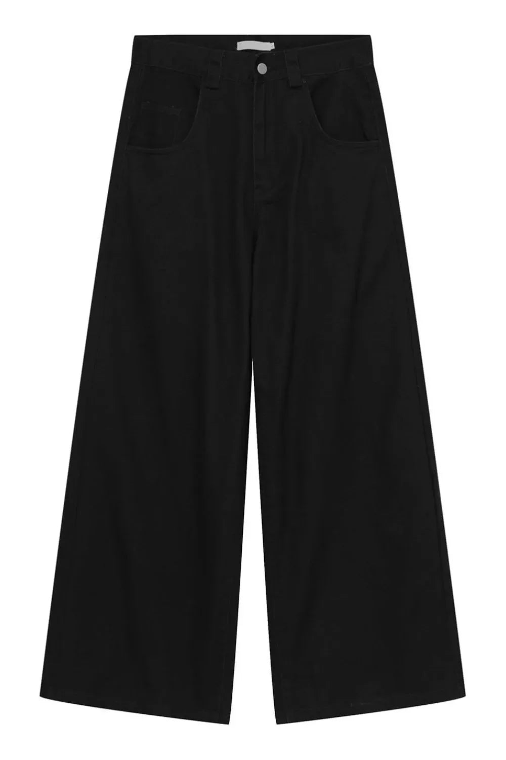 Wide Leg Jeans with Pockets