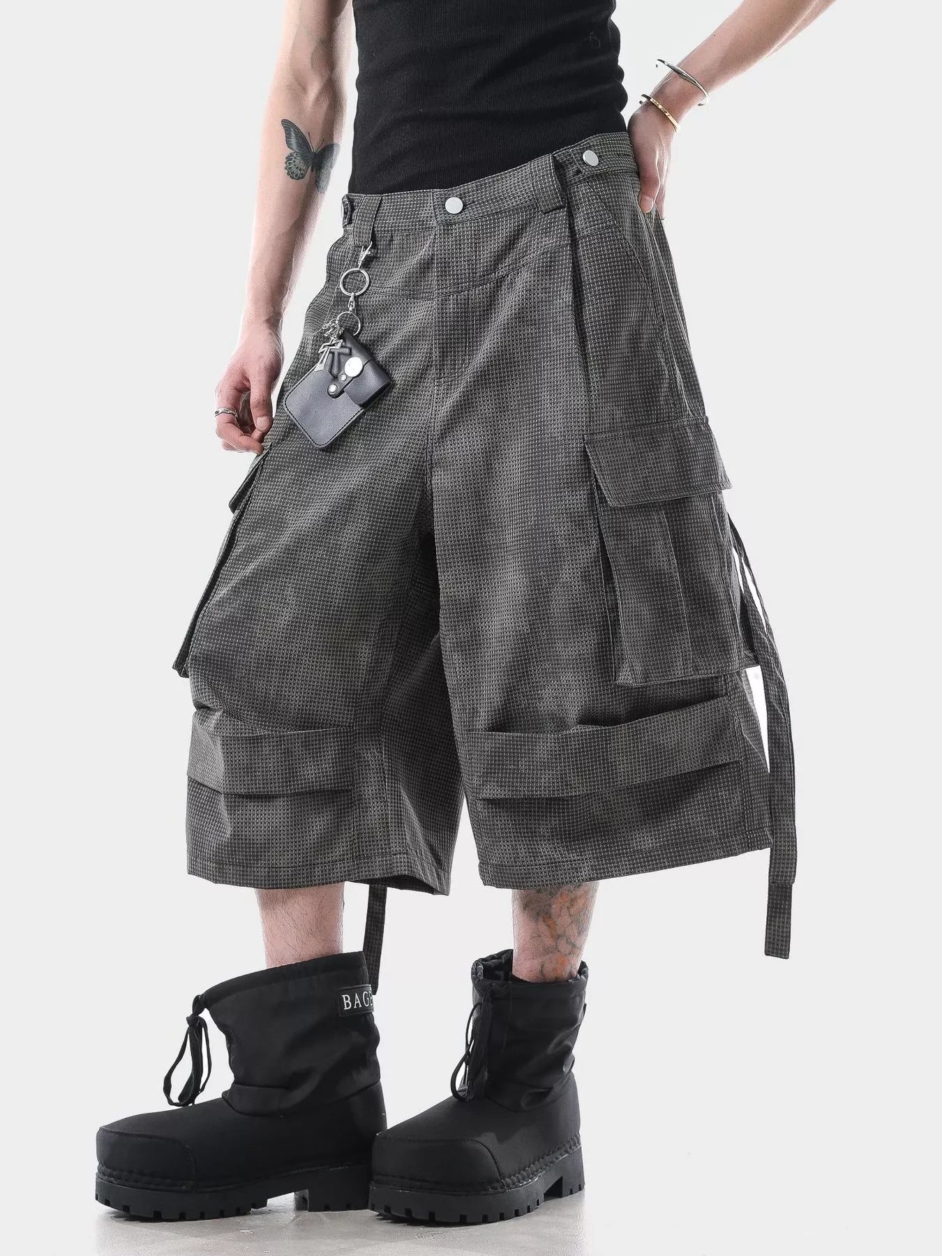 Men's Vintage Washed Cargo Shorts
