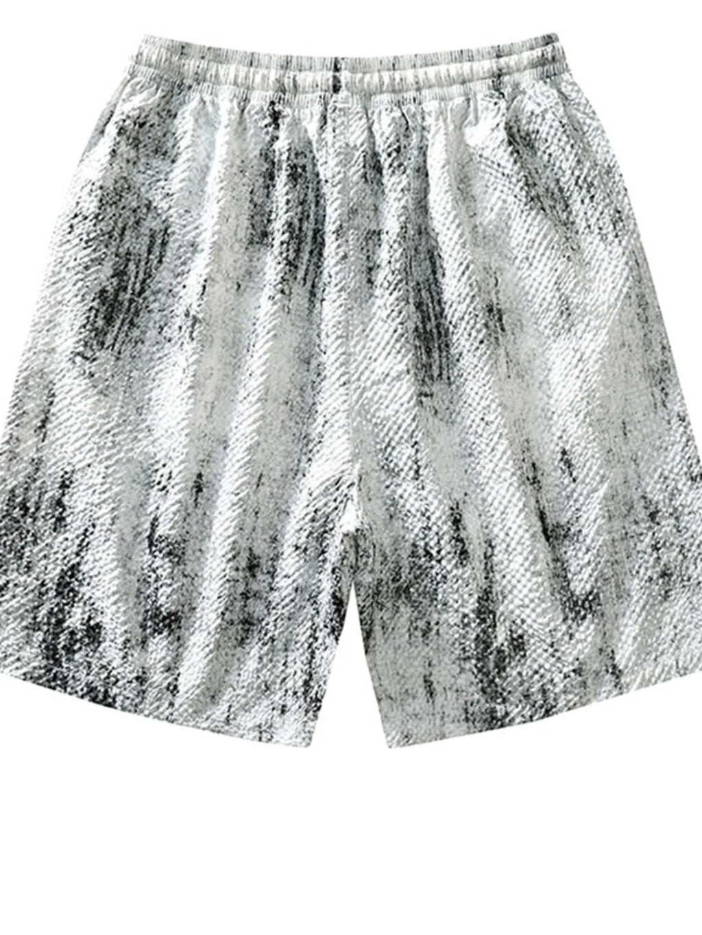 Men's Plus Size Drawstring Shorts with Pockets