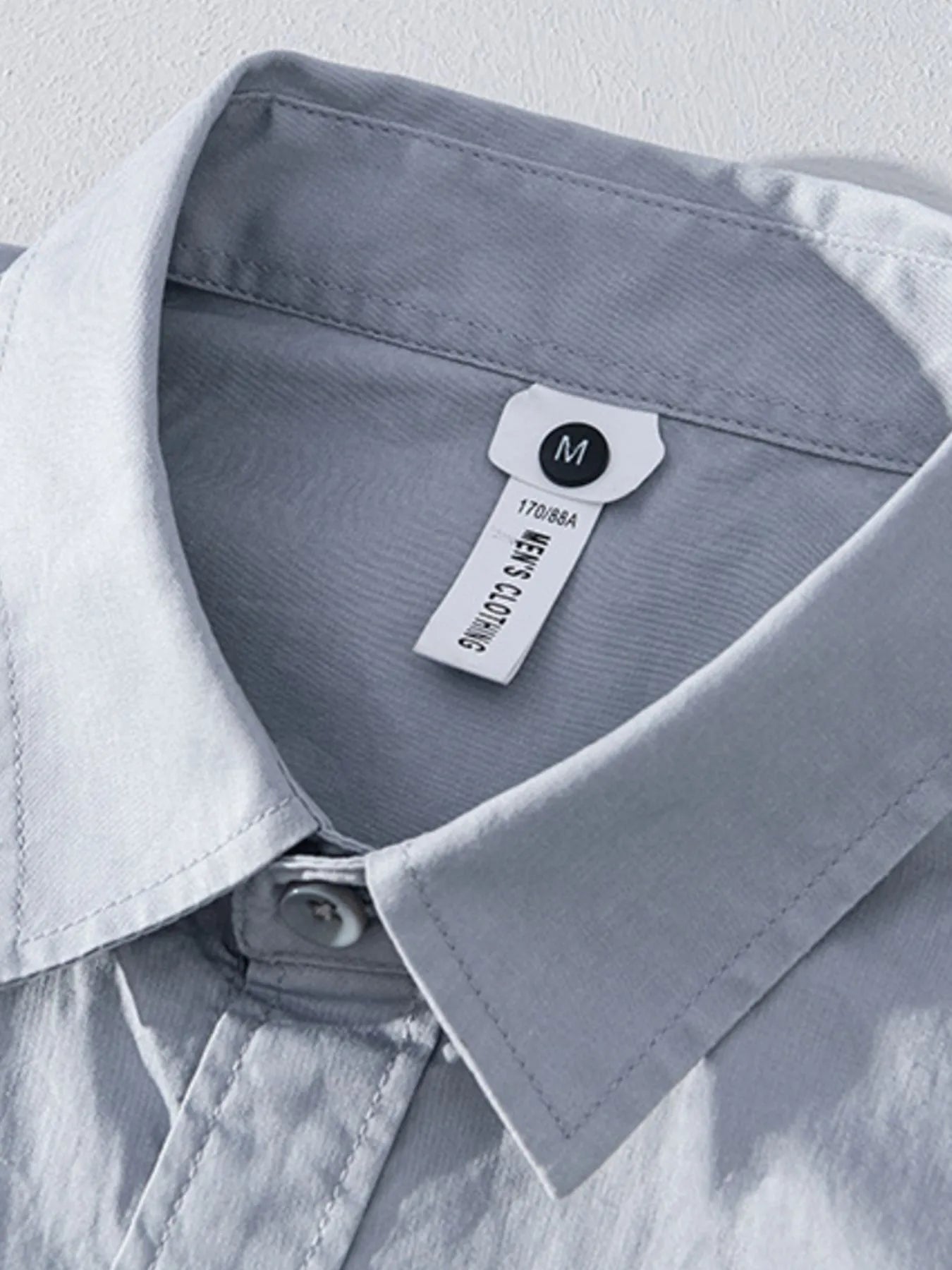 Men's Plus Size Button Up Short Sleeve Shirt