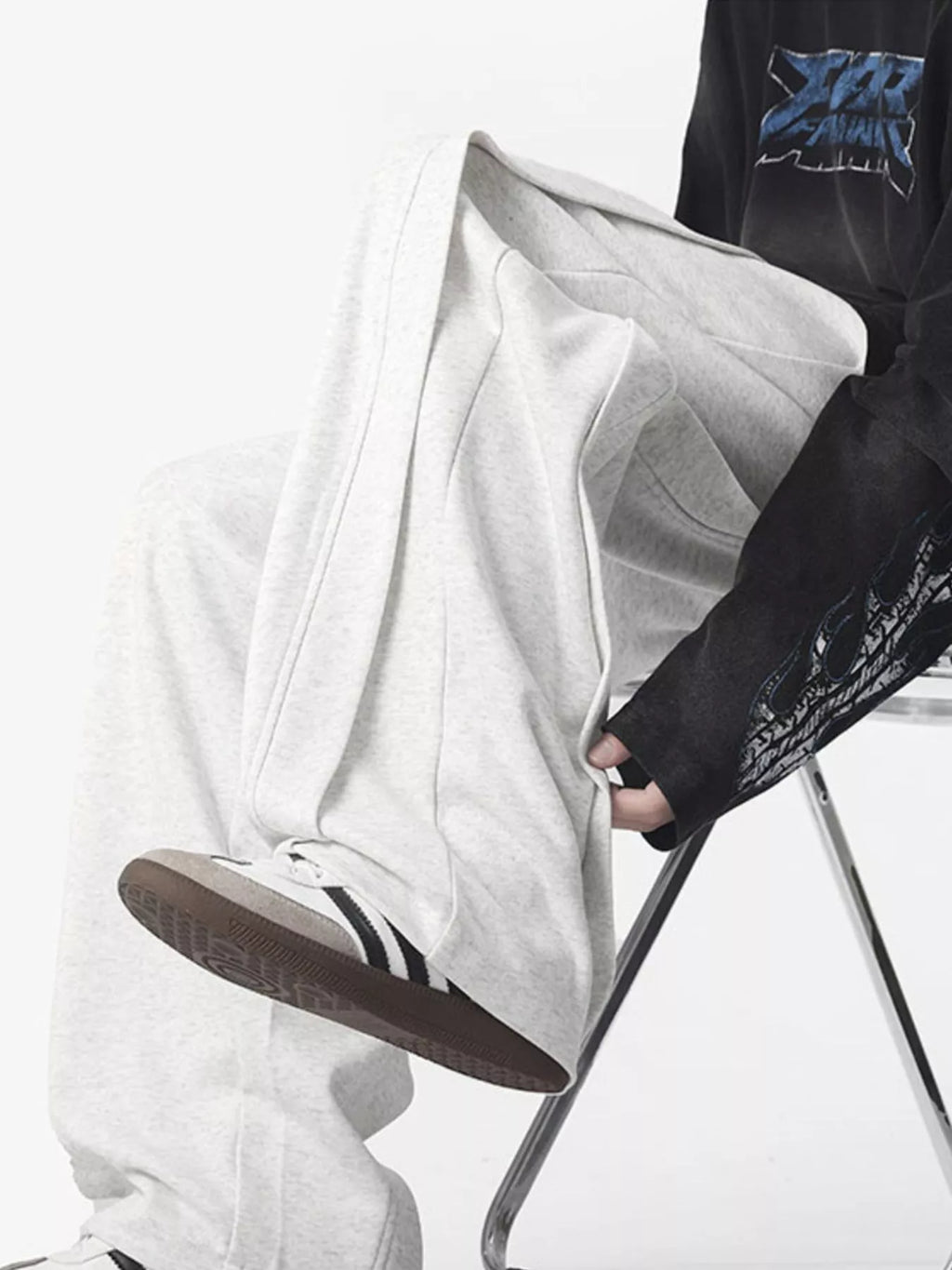 Men's Full Size Drawstring Wide Leg Pants Plus Size