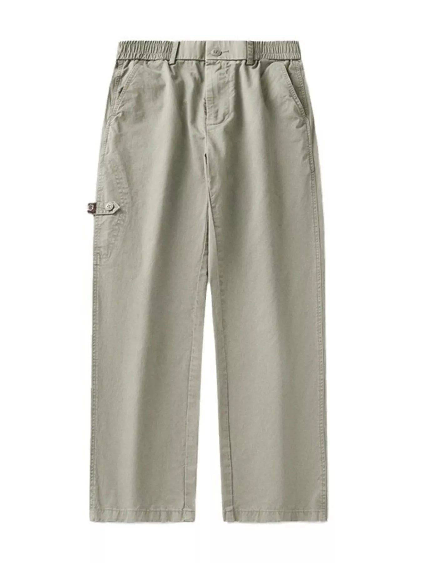 Men's Full Size Casual Loose Fit Straight Leg Pants Plus Size