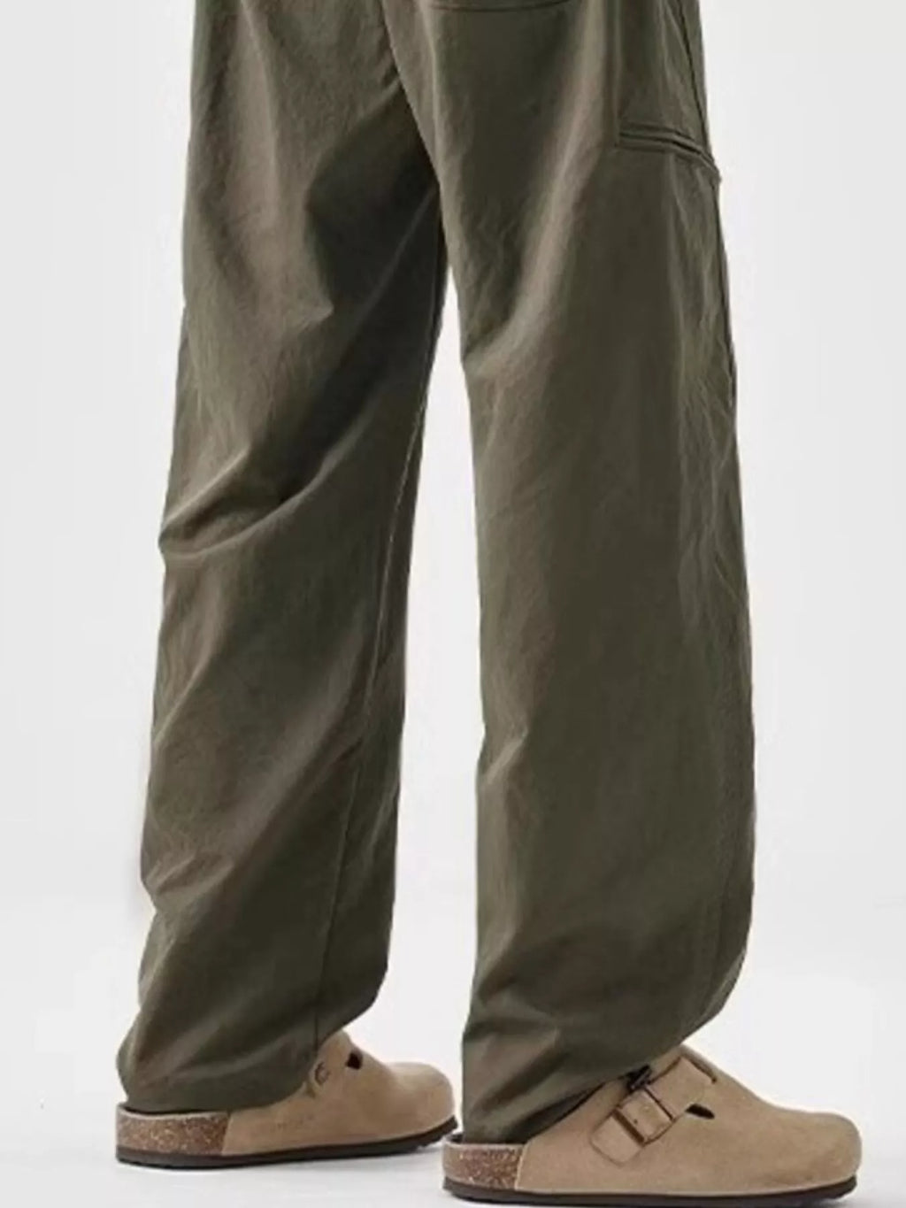 Men's Plus Size Wide Leg Pants