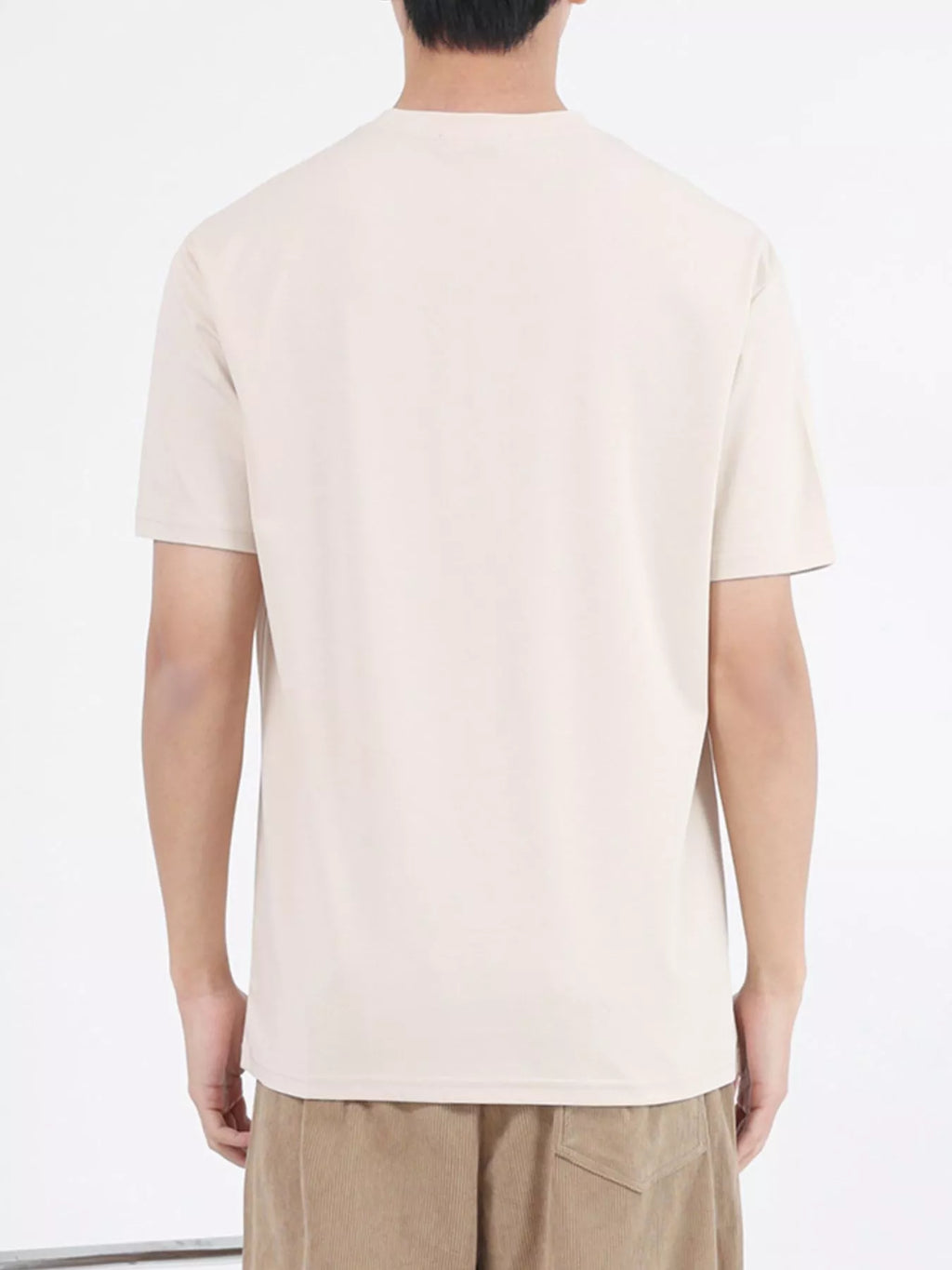 Men's Plus Size Classic Crew Neck T-Shirt