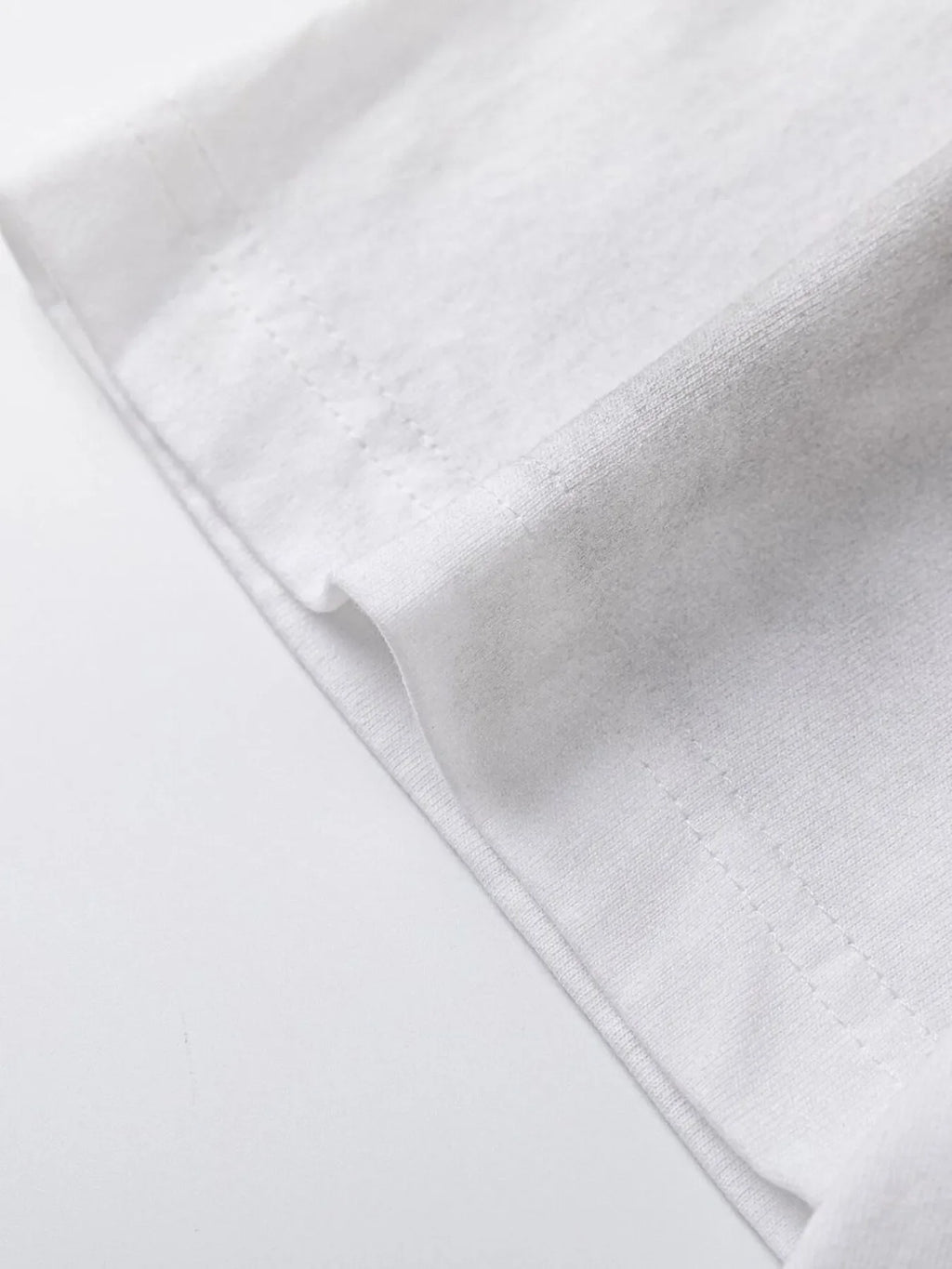 Men's Letter Round Neck Short Sleeve T-Shirt