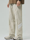 Men's Plus Size Drawstring Wide Leg Pants