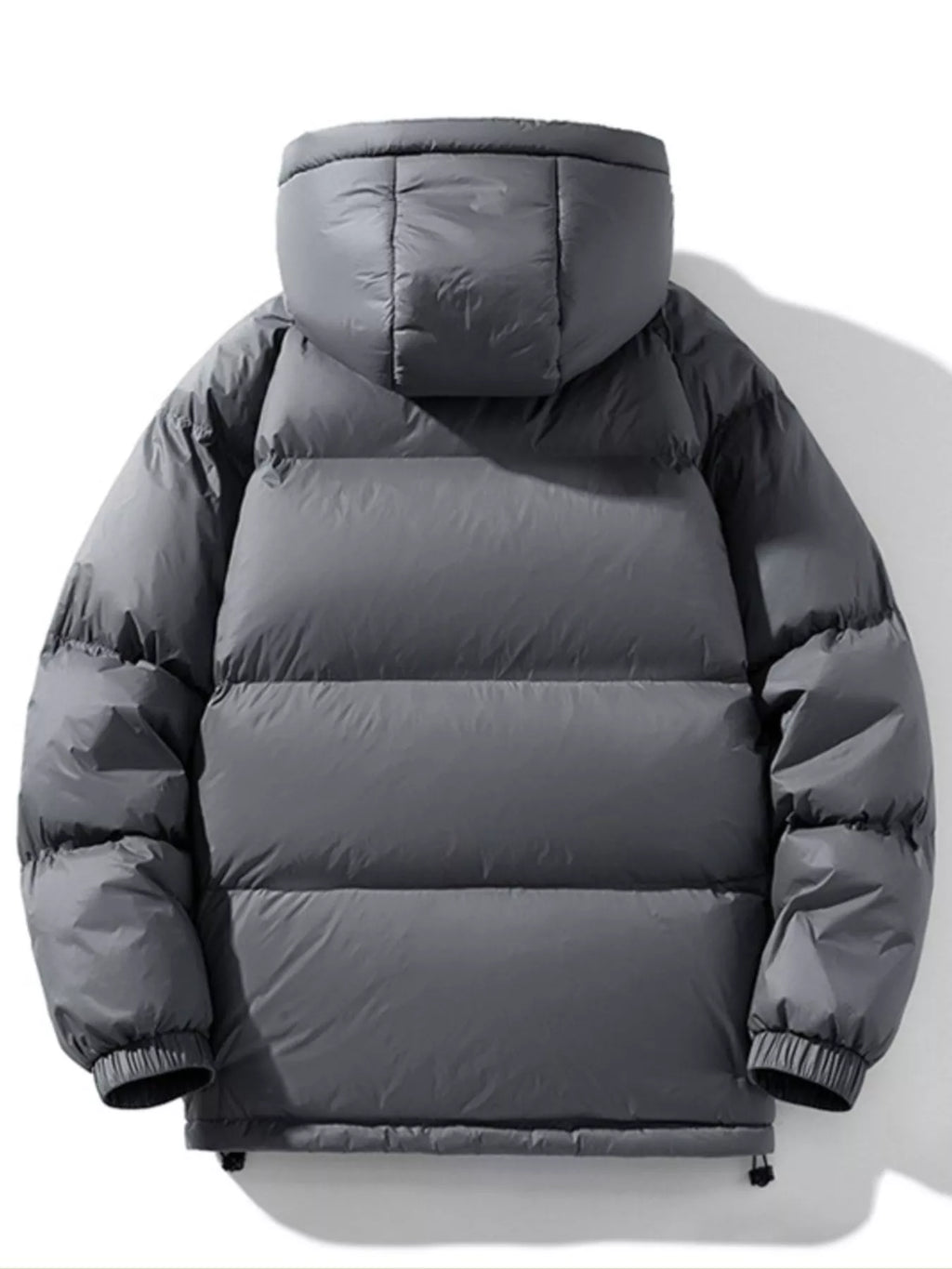 Men's Full Size Warm Padded Hooded Puffer Jacket Plus Size