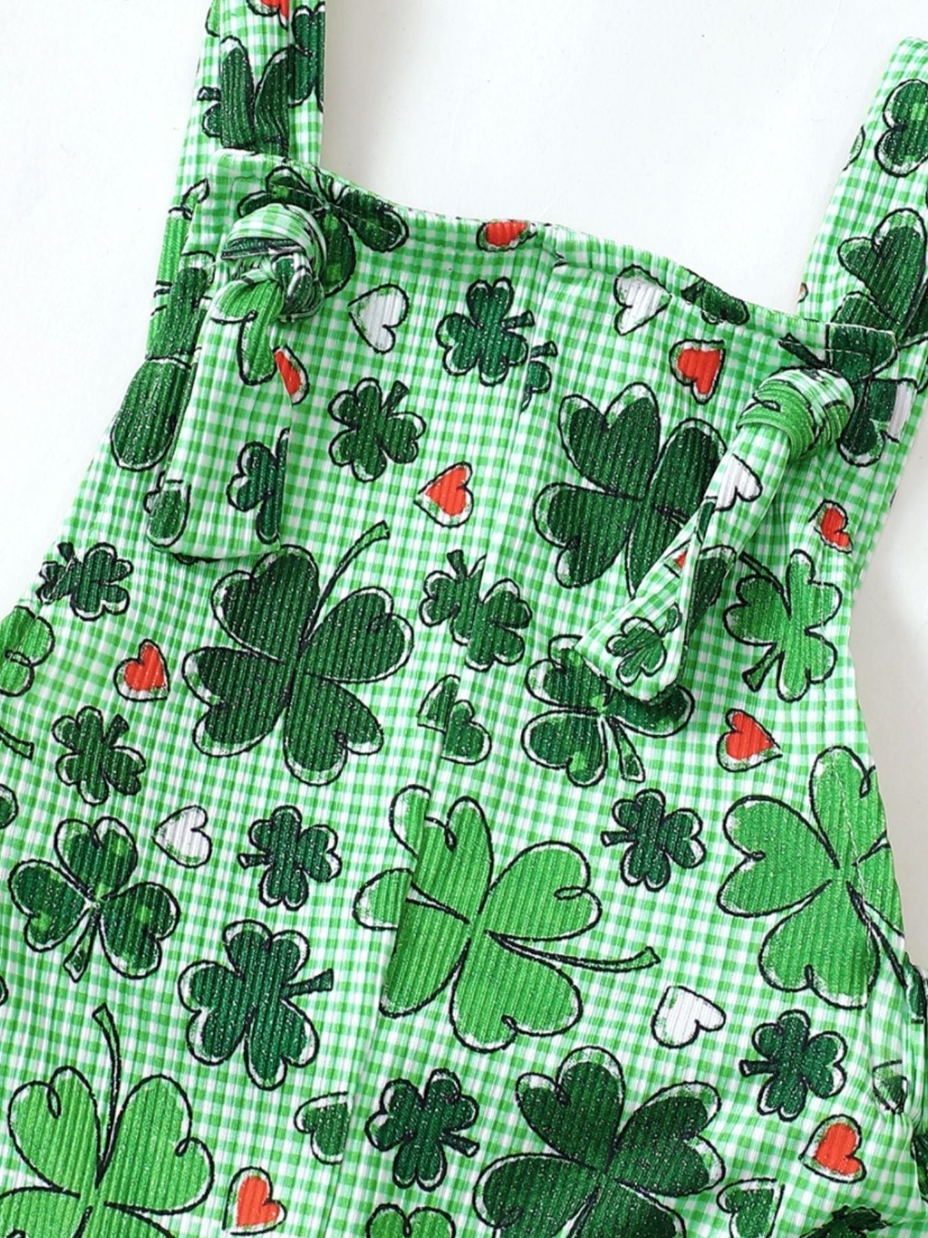 Children's Printed Flare Overalls