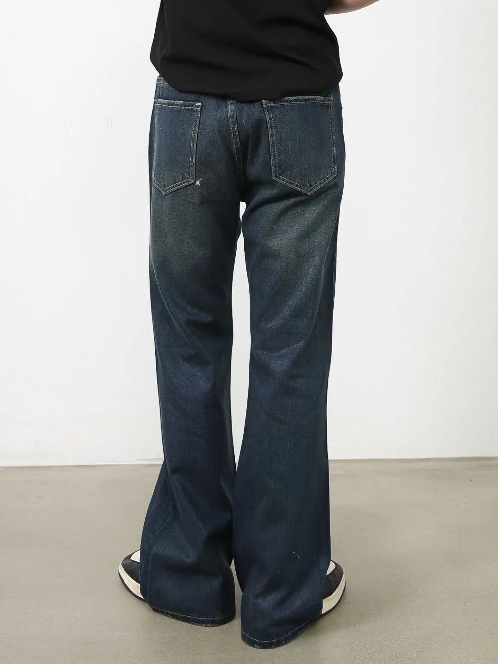 Men's Bootcut Jeans with Pockets