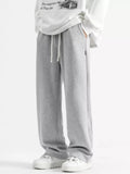 Men's Full Size Casual Loose-Fit Drawstring Sweatpants Plus Size
