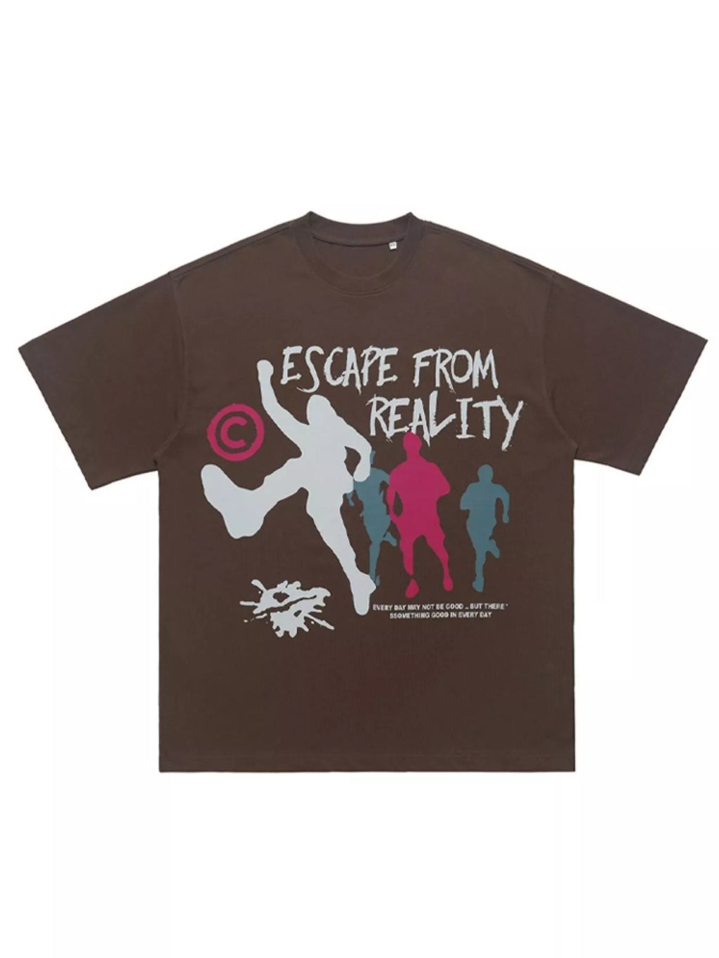 Men's Graphic Round Neck Short Sleeve T-Shirt