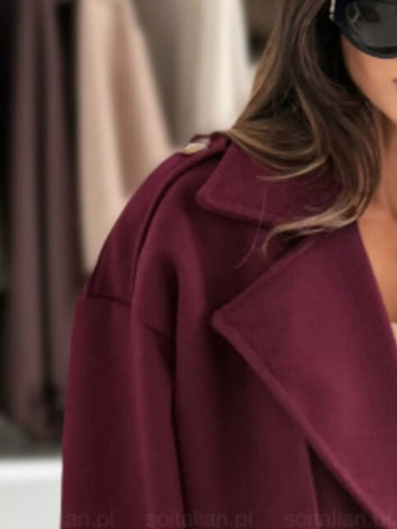 Double-Breasted Cropped Outerwear