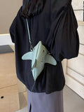 Shark Design Crossbody Bag
