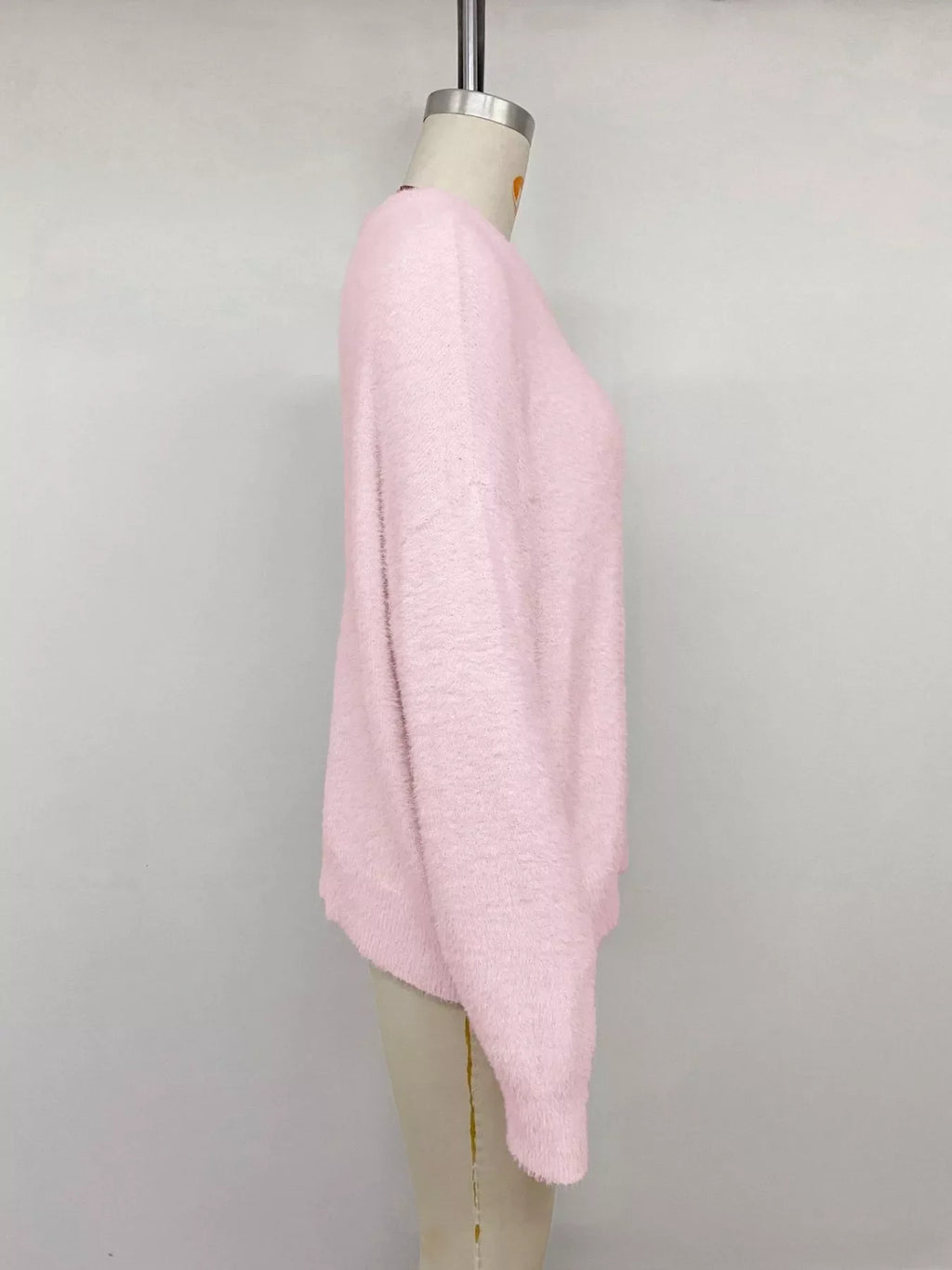 Fluffy Long Sleeve Sweater