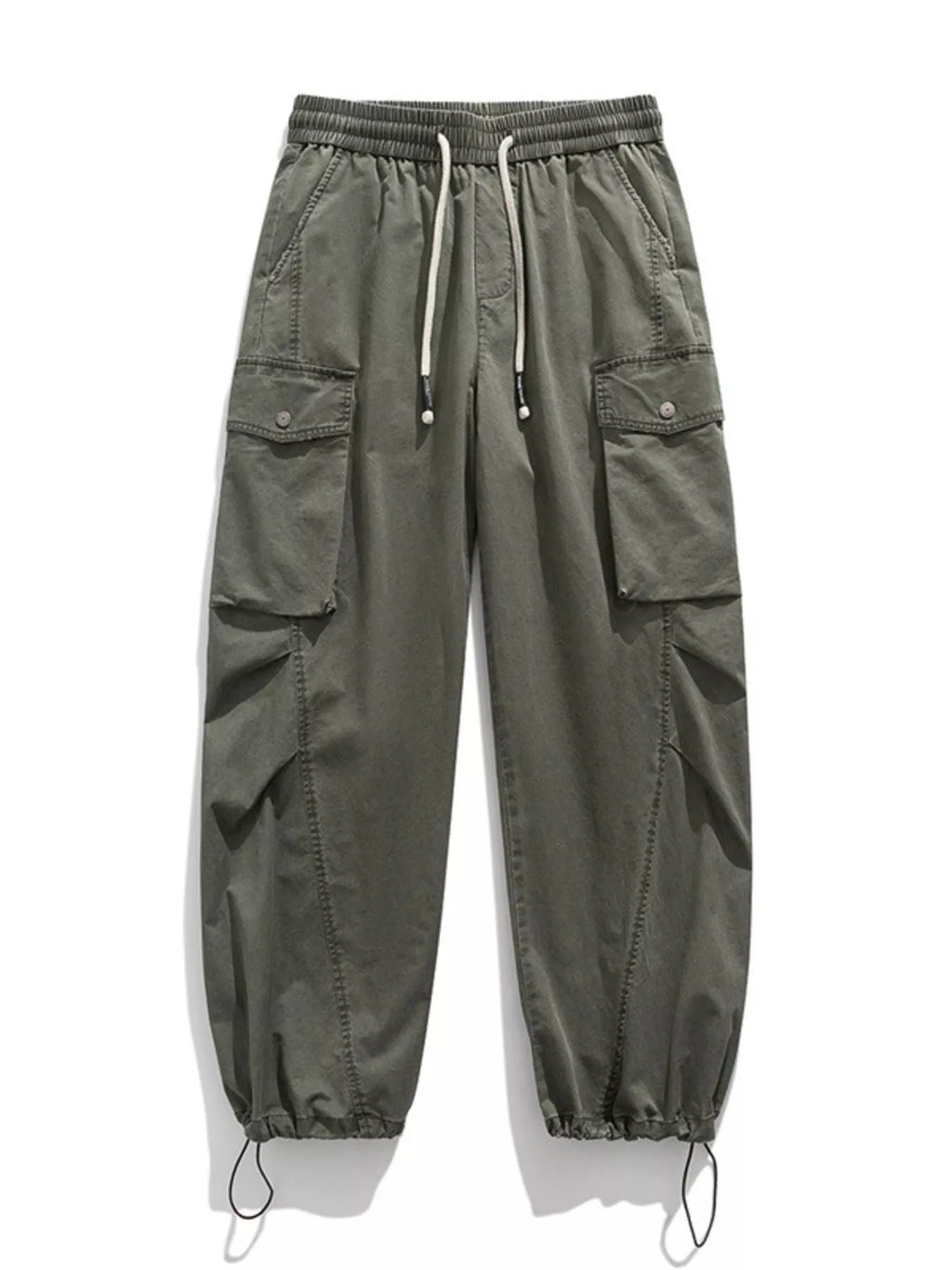 Men's Plus Size Casual Loose Fit Cargo Pants