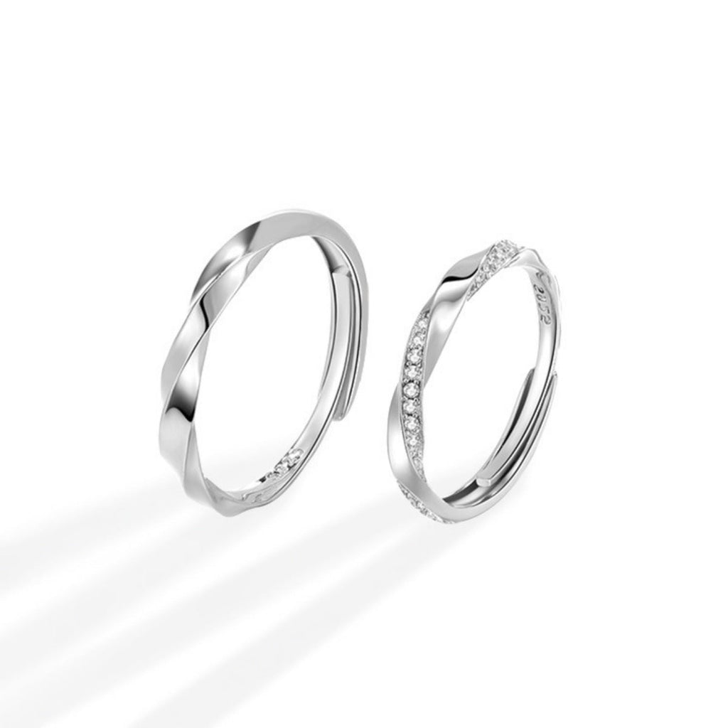 925 Sterling Silver Zircon Ring