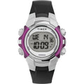 Timex Mens Digital 33mm Watch - Black Band Digital Dial Black Case