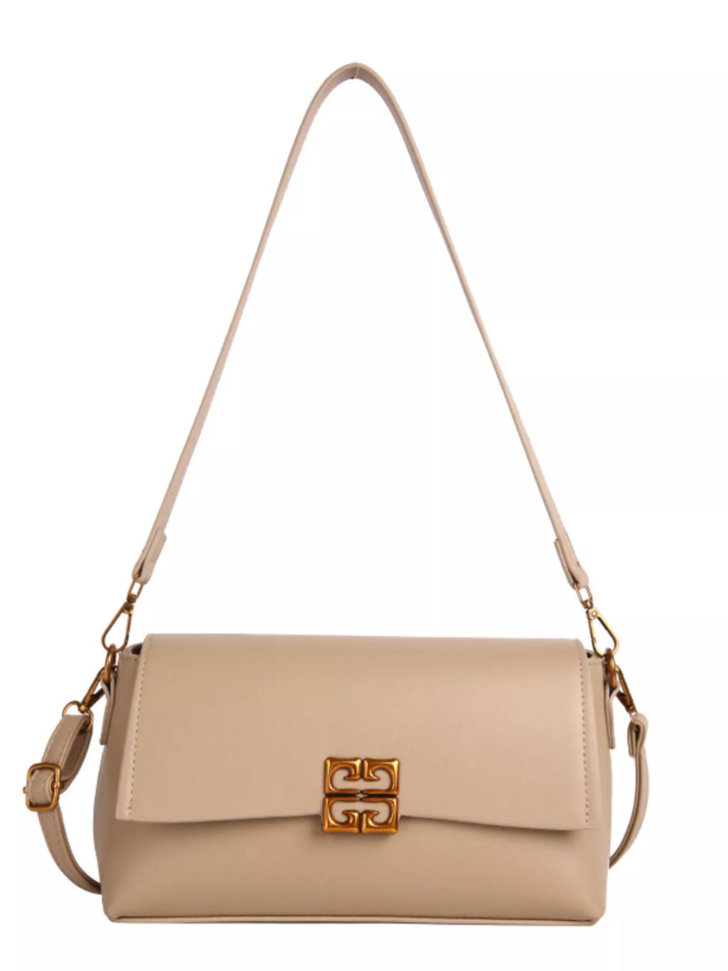 Leather Flap Crossbody Bag