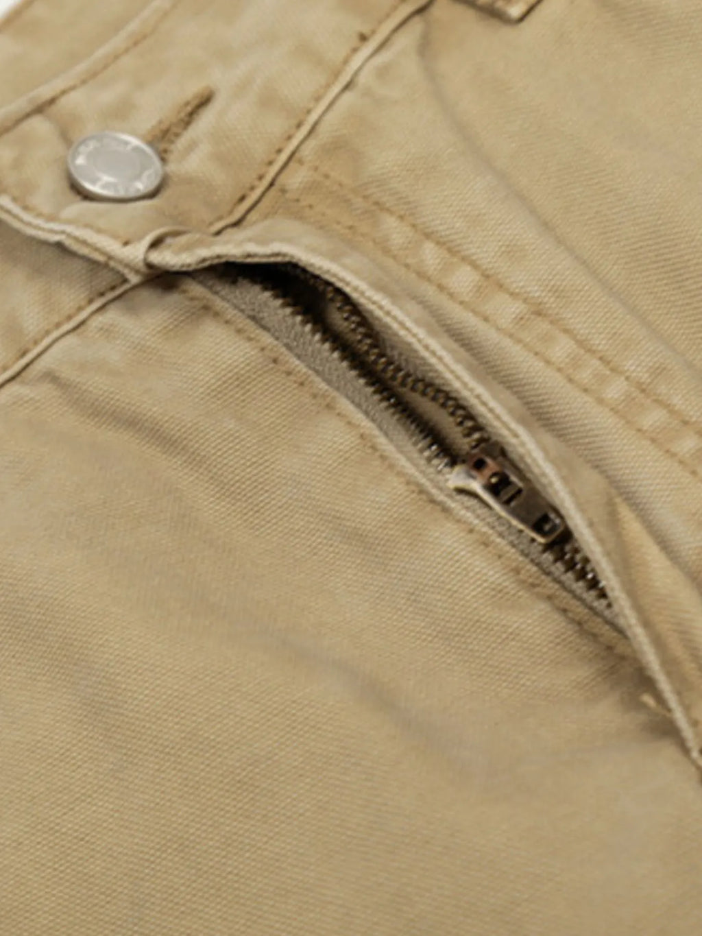 Men's Washed Wide Leg Jeans