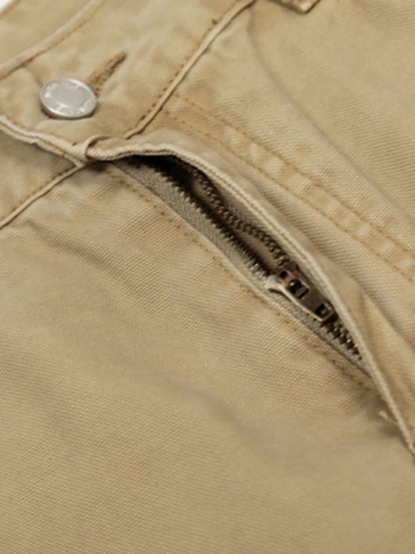 Men's Washed Wide Leg Jeans