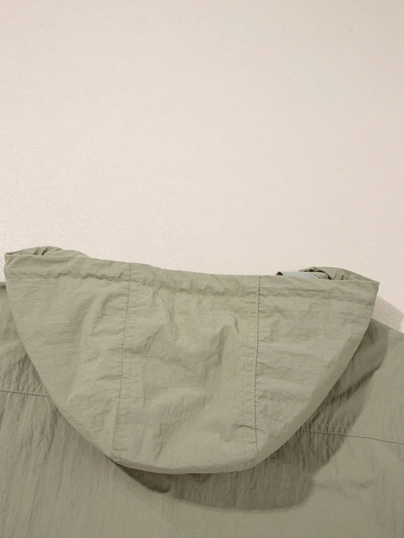 Zip Up Cropped Hooded Utility Jacket