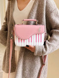 Piano Keys Crossbody Bag
