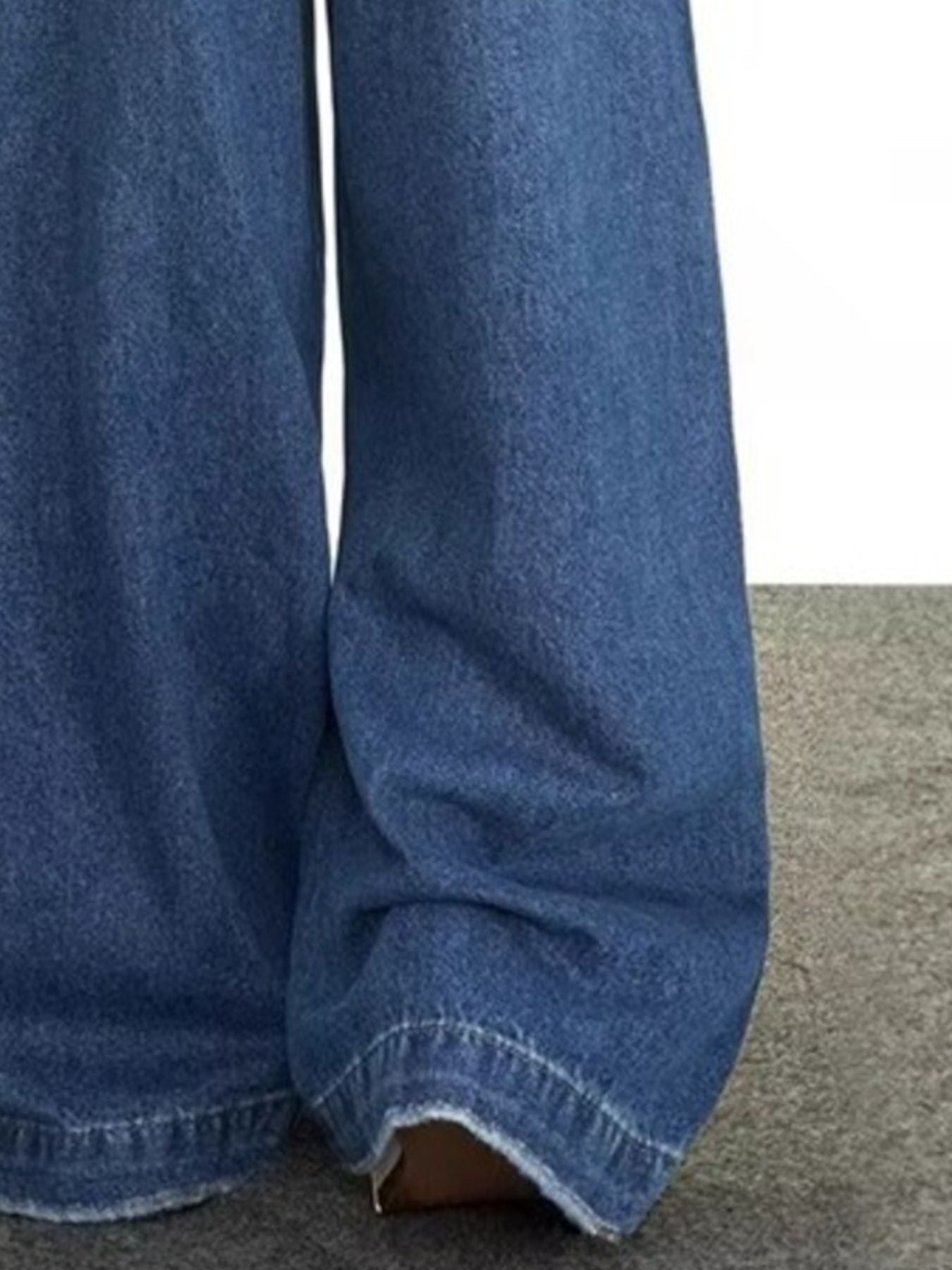 Men's Full Size Wide Leg Jeans Plus Size
