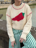 Pepper Round Neck Long Sleeve Sweater