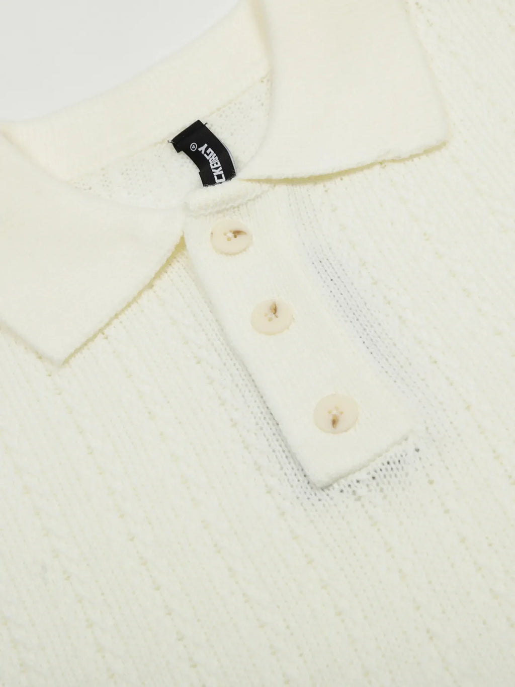 Men's Button Detail Short Sleeve Polo