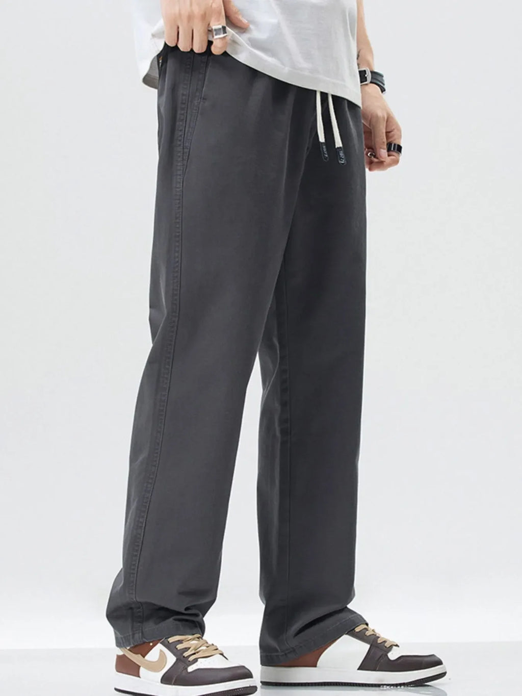 Men's Full Size Wide Leg Casual Pants Plus Size
