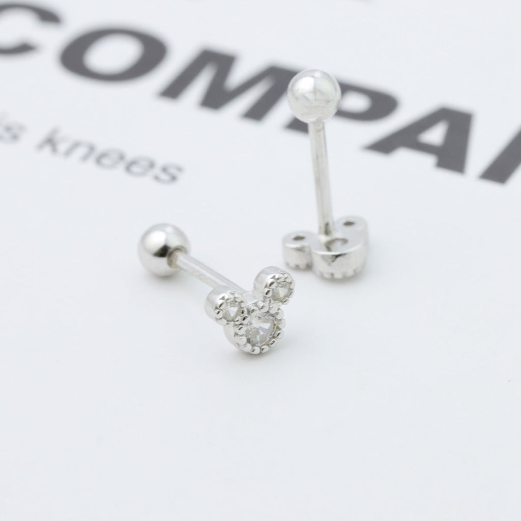 Mickey Mouse Stud Earrings