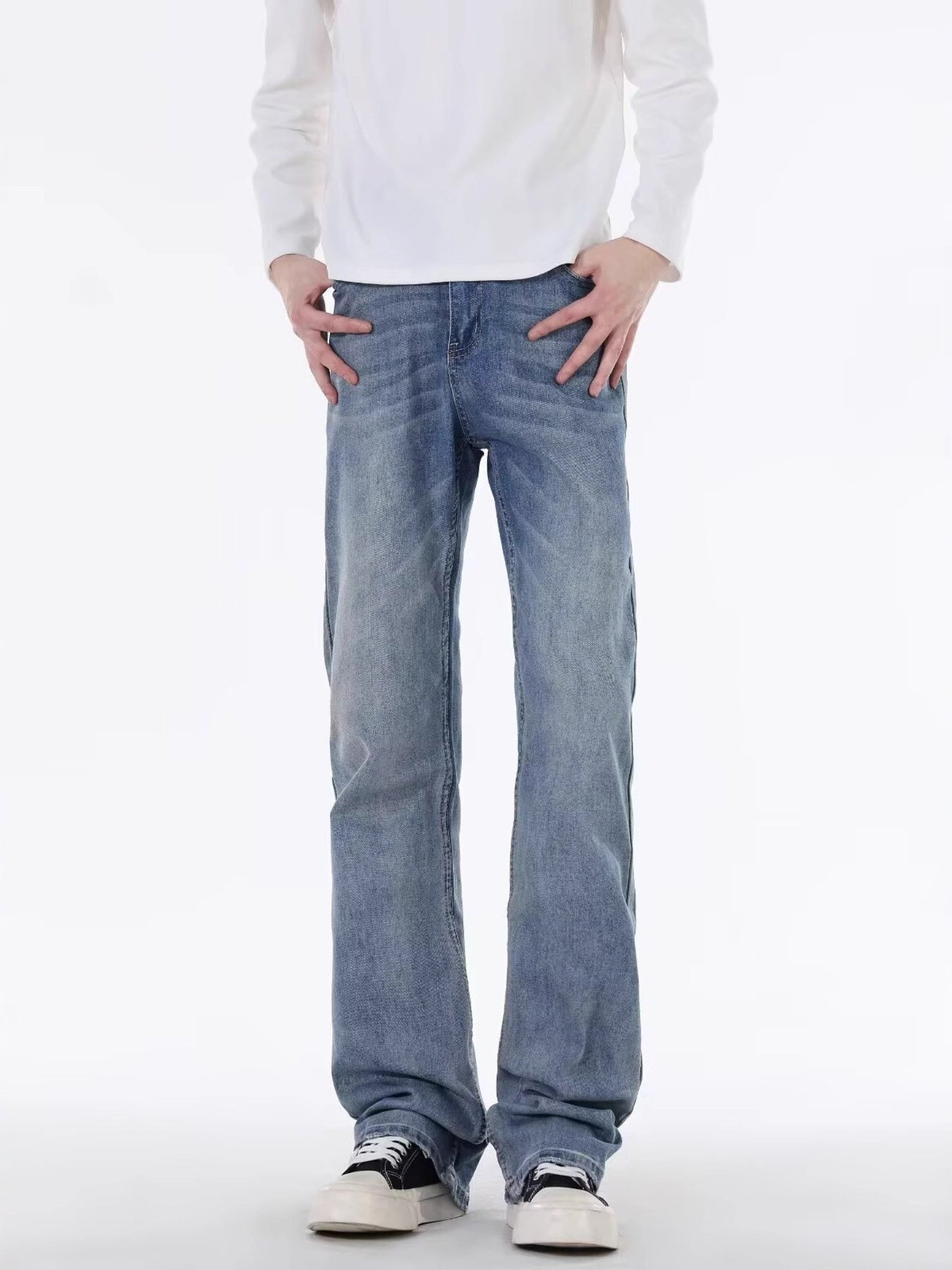 Men's Full Size Slim Fit Jeans Plus Size