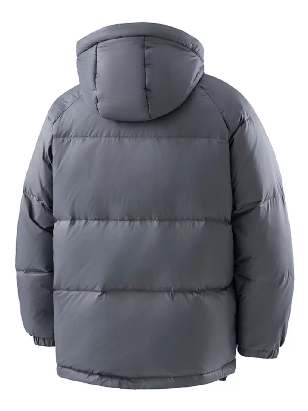 Men's Full Size Padded Hooded Puffer Jacket Plus Size