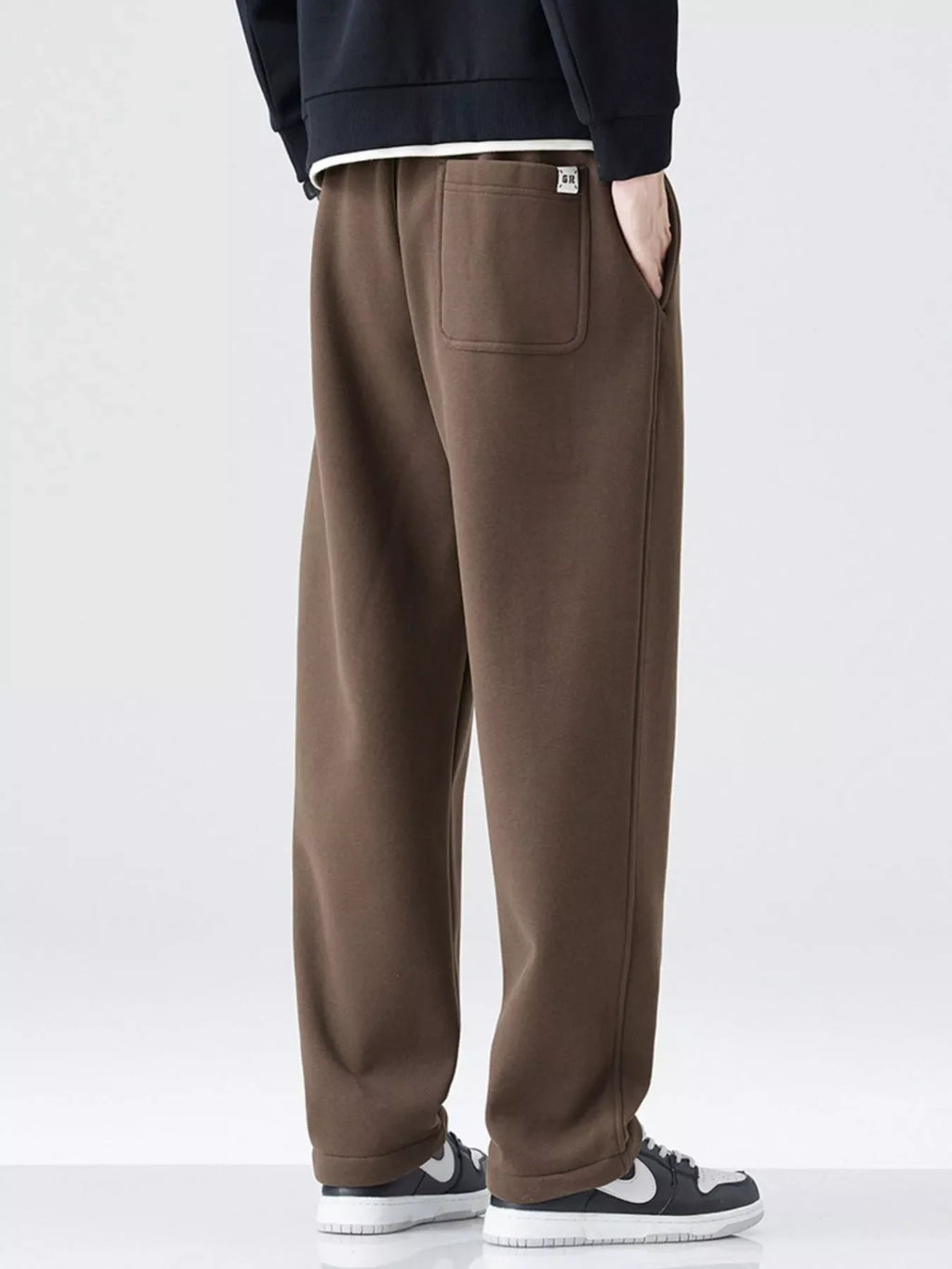 Men's Plus Size Wide Leg Pants