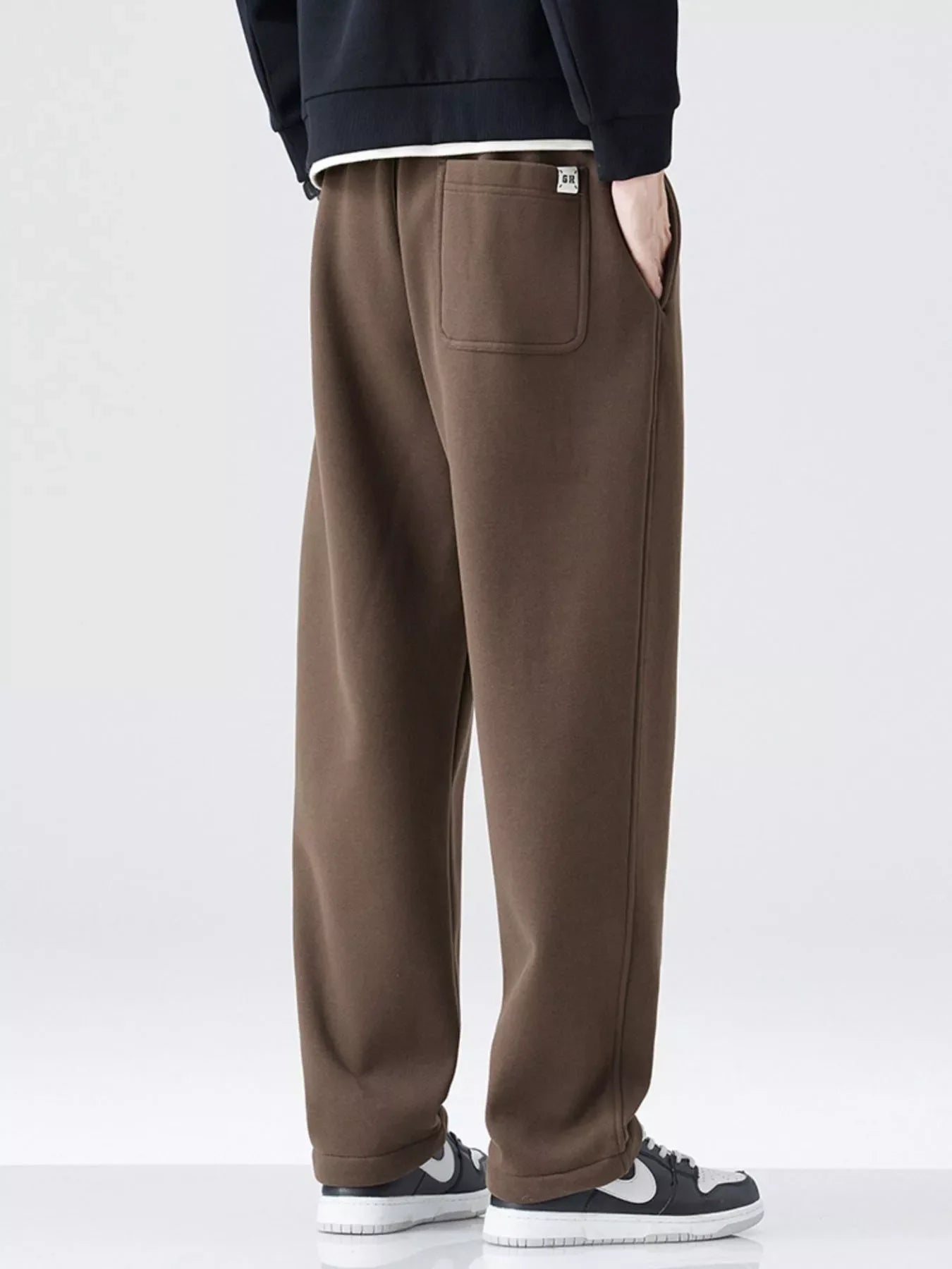Men's Plus Size Wide Leg Pants