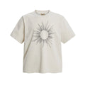 Men's Sunburst Graphic Oversized T-Shirt