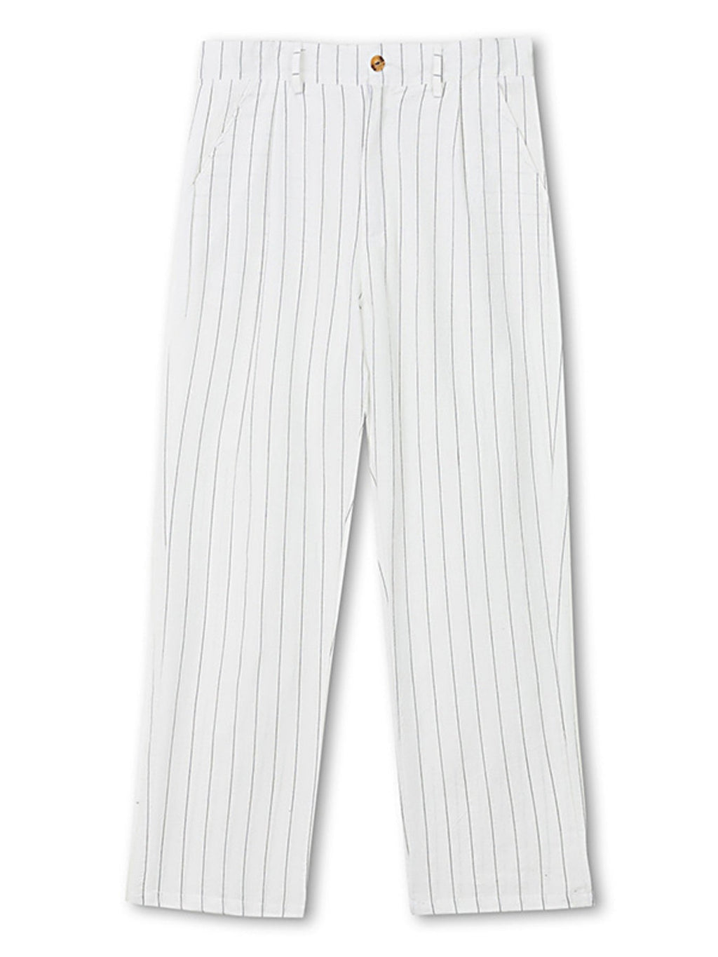 Men's Full Size Striped Wide Leg Pant Plus Size