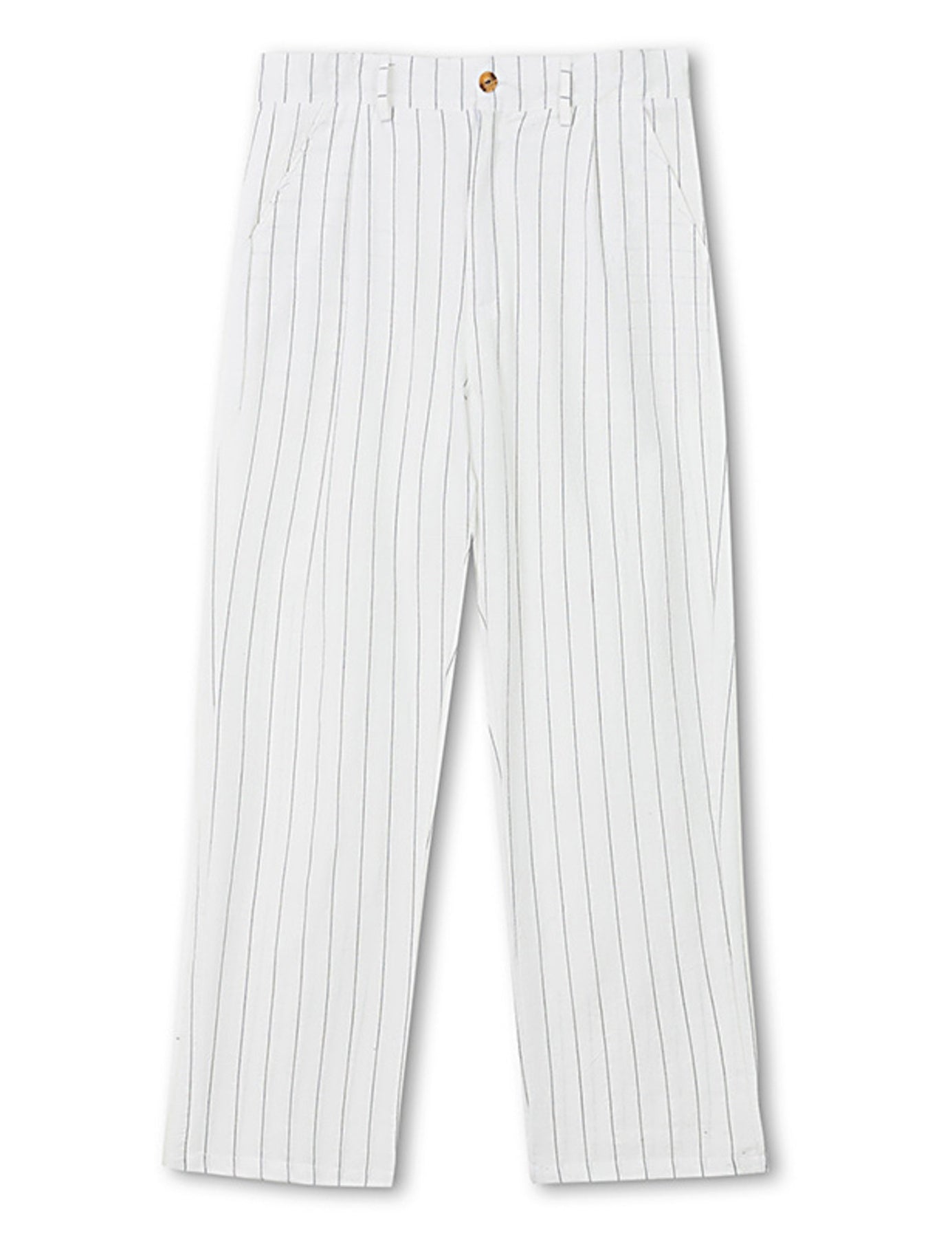 Men's Full Size Striped Wide Leg Pant Plus Size