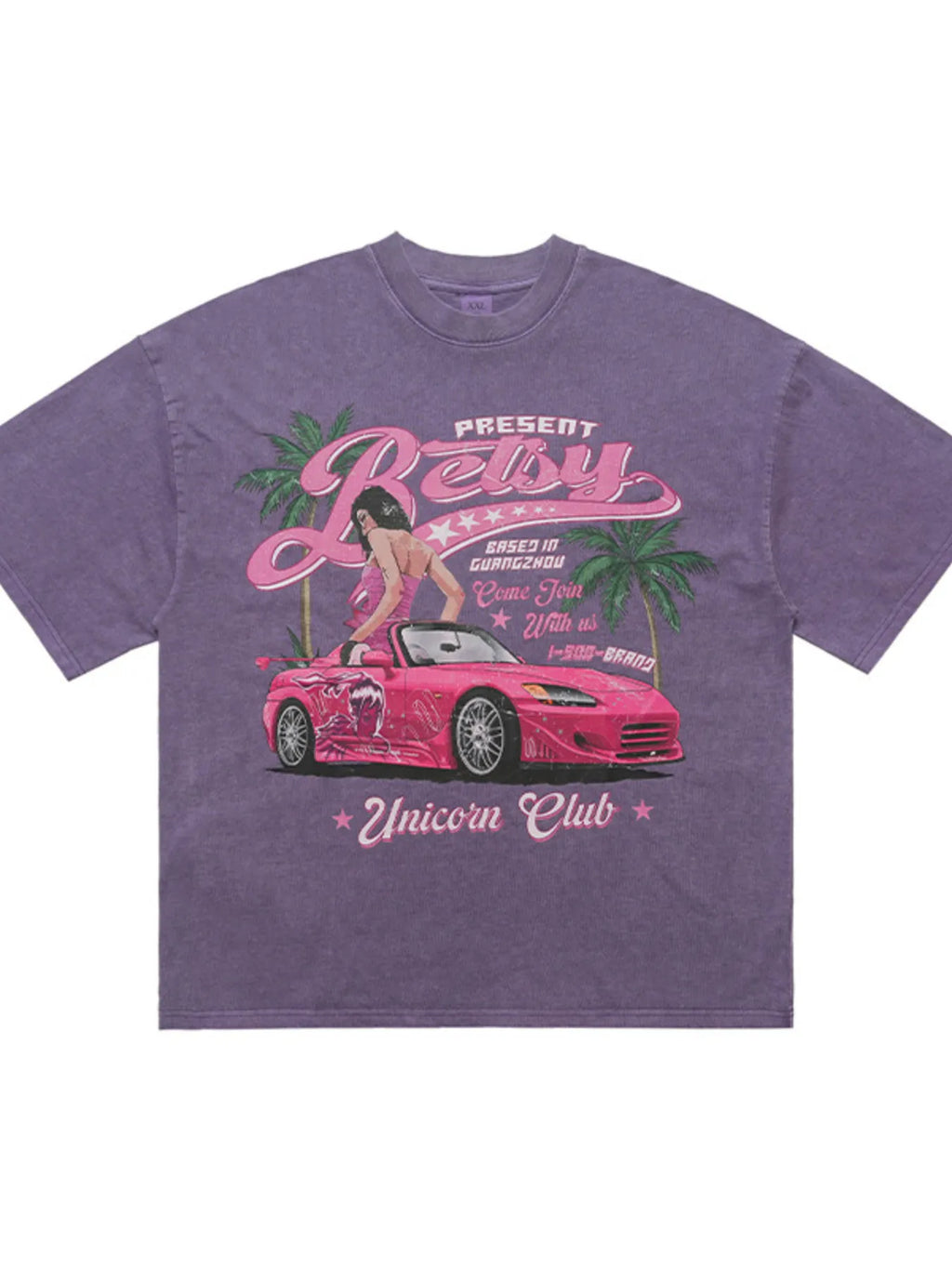 Men's Graphic Round Neck Half Sleeve T-Shirt
