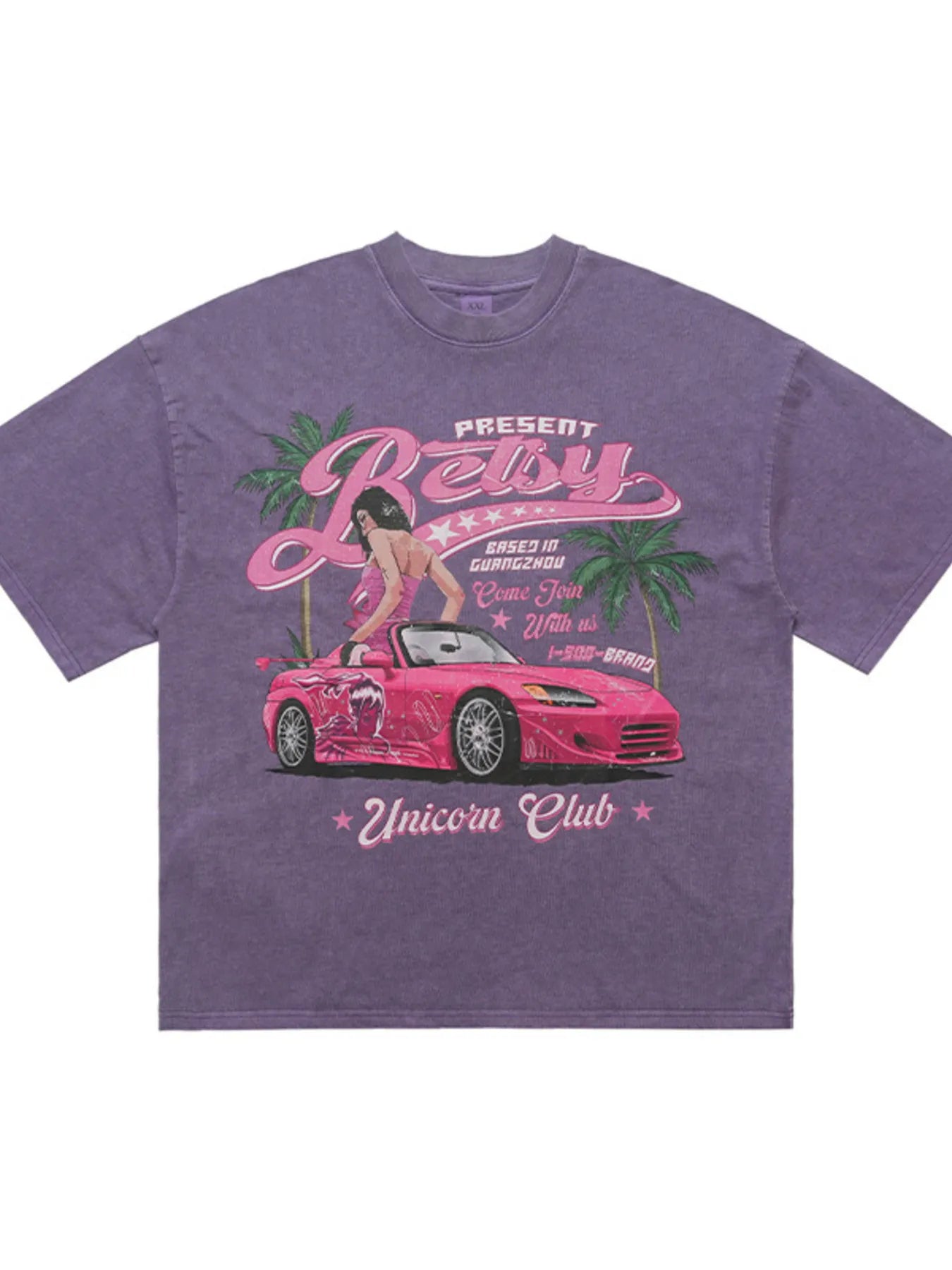 Men's Graphic Round Neck Half Sleeve T-Shirt