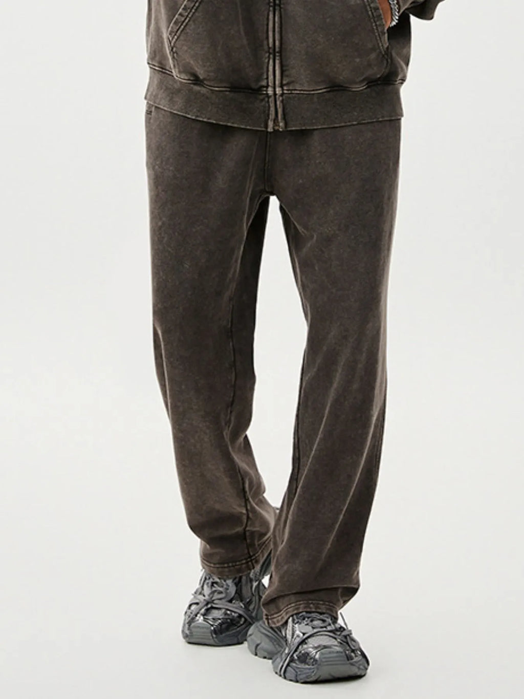 Men's Washed Relaxed Fit Sweatpants