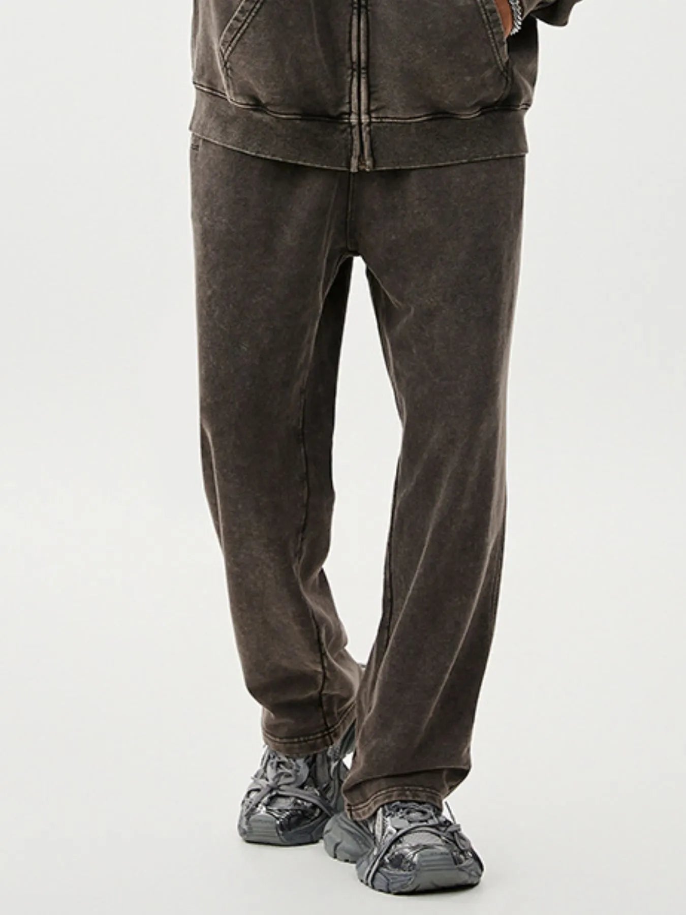 Men's Washed Relaxed Fit Sweatpants