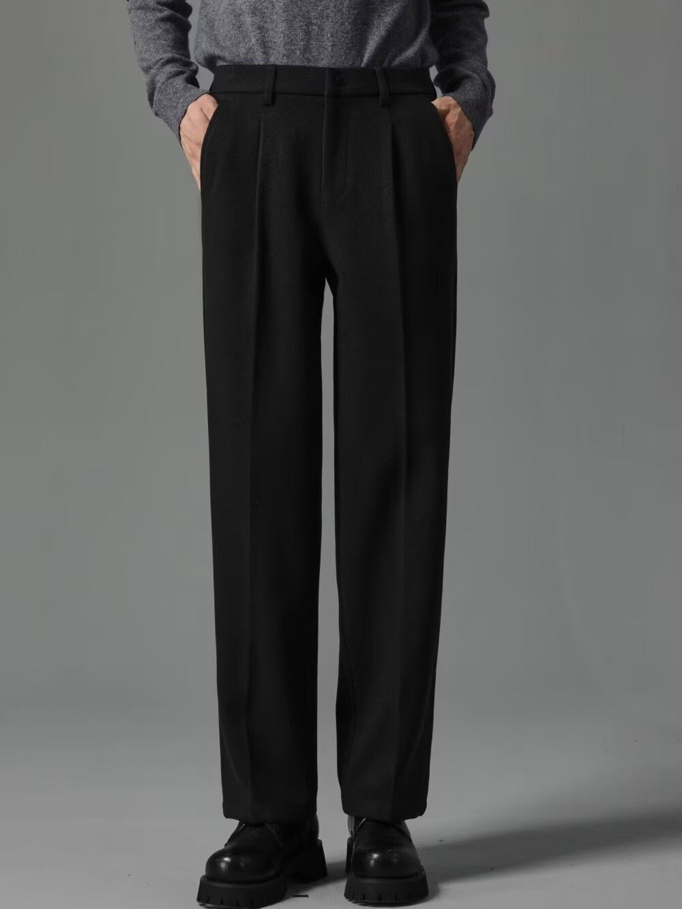 Men's Plus Size Straight Leg Pants