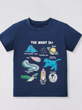 Children's Graphic Round Neck T-Shirt