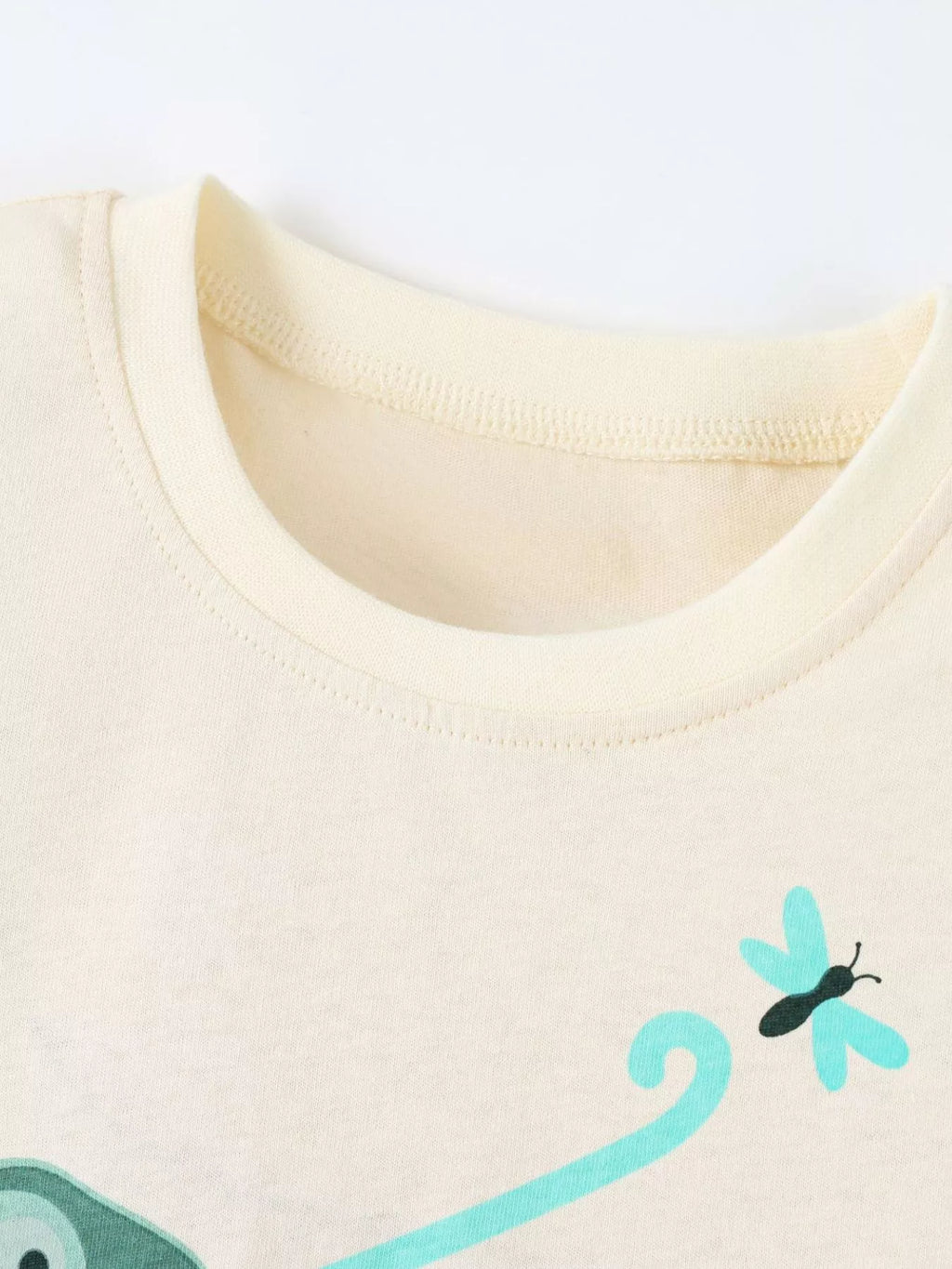 Children's Chameleon Catching Insect Graphic T-Shirt