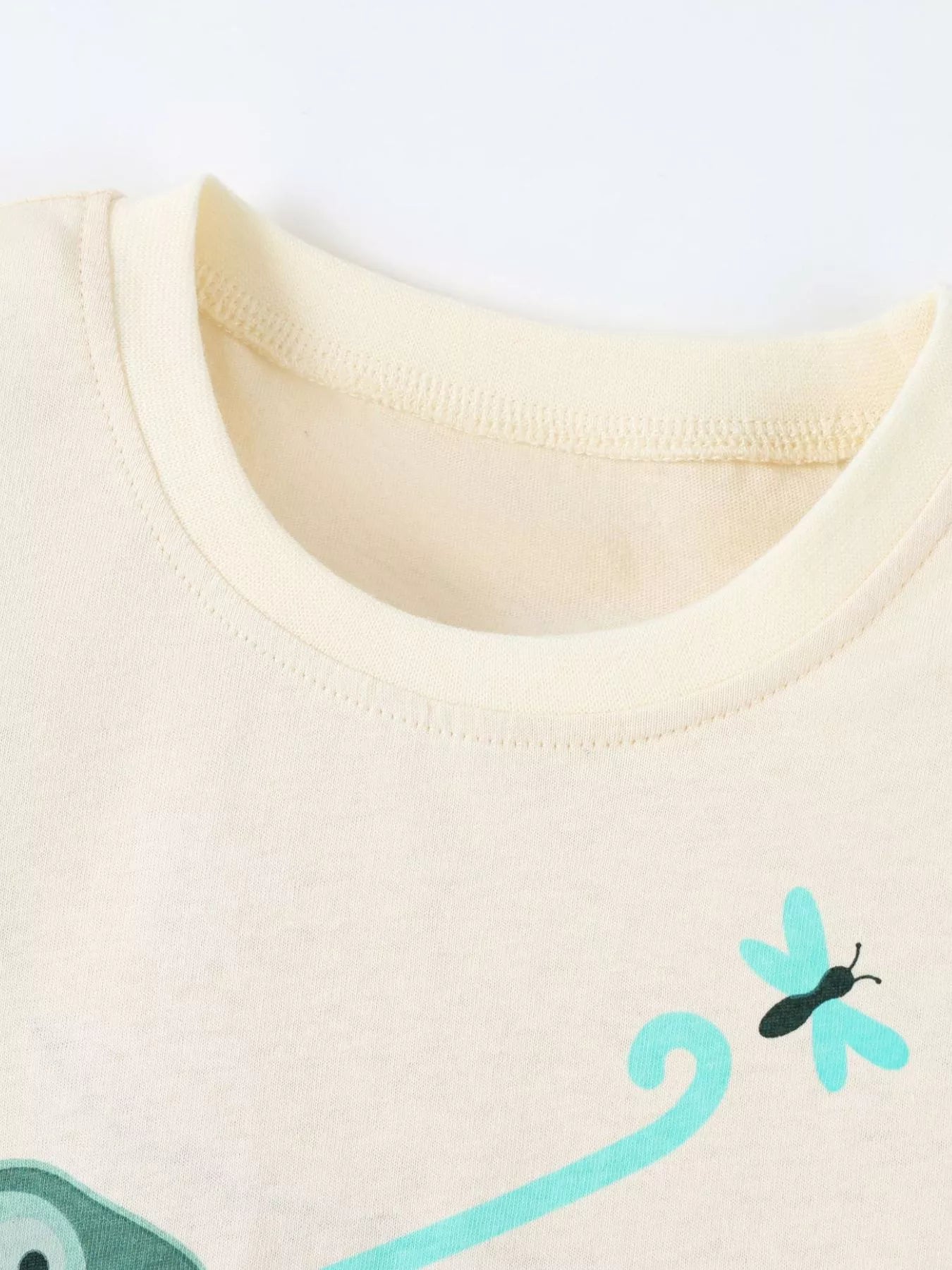 Children's Chameleon Catching Insect Graphic T-Shirt