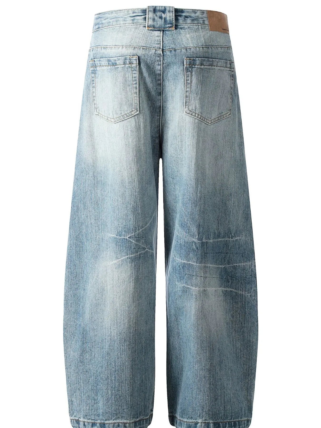 Men's Wide Leg Baggy Jeans