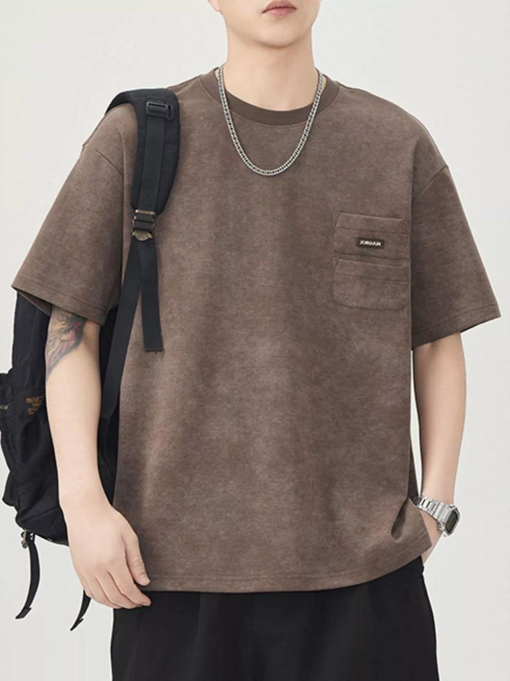 Men's Round Neck Short Sleeve T-Shirt